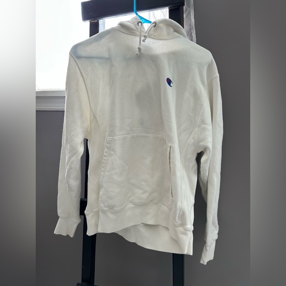 White Champion Heavy Sweatshirt - Picture 1 of 3